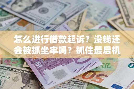 北京怎么进行借款起诉？没钱还会被抓坐牢吗？抓住最后机会！