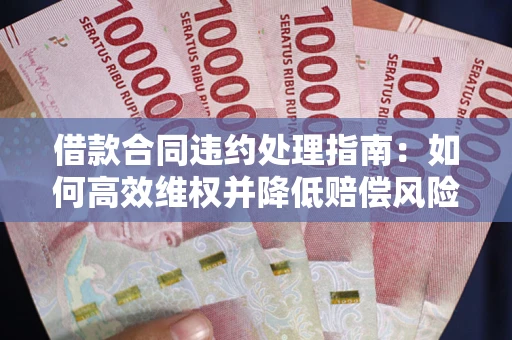 北京借款合同违约处理指南：如何高效维权并降低赔偿风险？