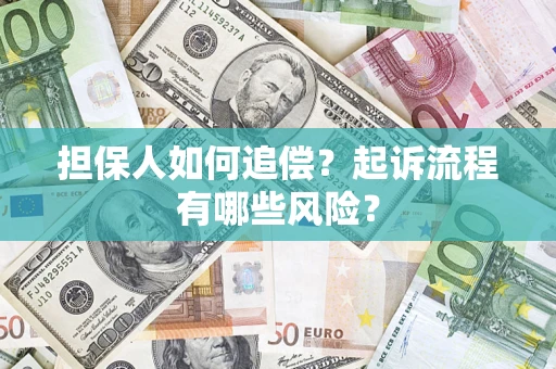 北京担保人如何追偿？起诉流程有哪些风险？