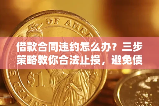 北京借款合同违约怎么办？三步策略教你合法止损，避免债务危机升级