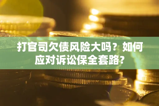 北京打官司欠债风险大吗？如何应对诉讼保全套路？