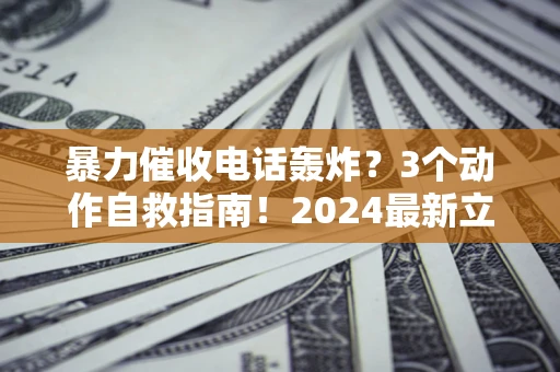 北京暴力催收电话轰炸？3个动作自救指南！2024最新立案标准全解析